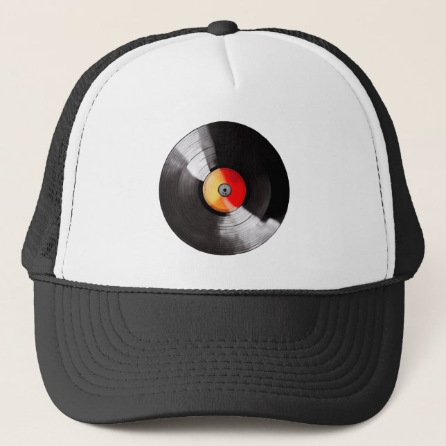 Vinyl Record Hat Keps (Framsida)