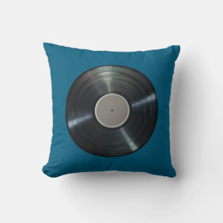 Vinyl Record Pillow Kudde