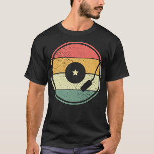 Vinyl Record Player Vintage DJ Turntable Music T Shirt