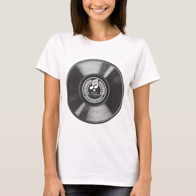 Vinyl Record T-Shirt (Framsida)