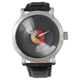 Vinyl Record Watch Armbandsur