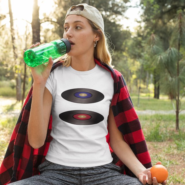 Vinyl Records Womens T-Shirt (Skapare uppladdad)