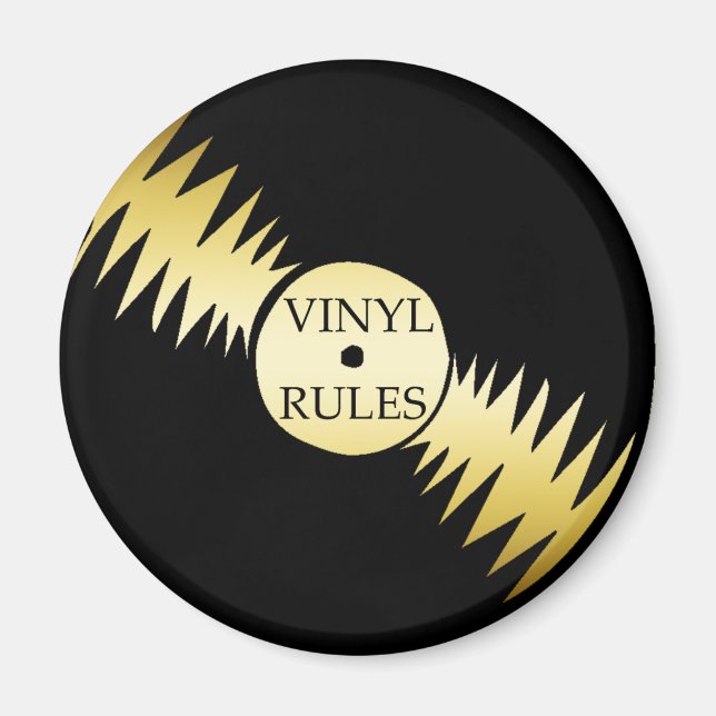 VINYL REGLER MAGNET (Framsidan)