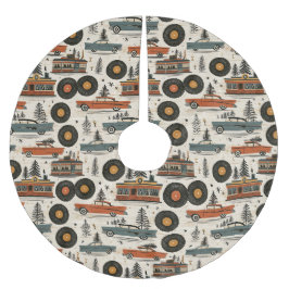 Vinyl Roadside Julgran Groove Julgransmatta Borstad Polyester