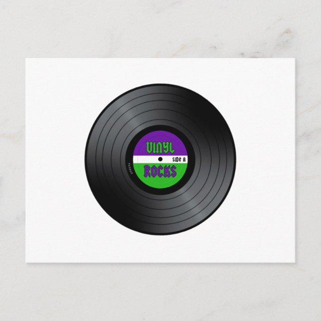 Vinyl Sten LP Vykort (Framsida)