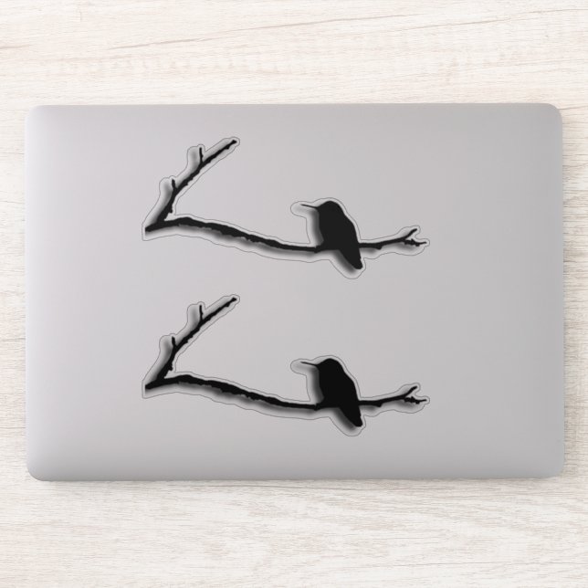 Vinyl Sticker - Hummingbird på Gren Klistermärken (Dator)