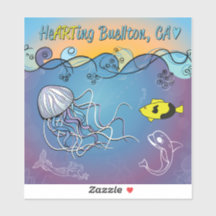 Vinyl Sticker - Jelly Vågar - Buellton.Art