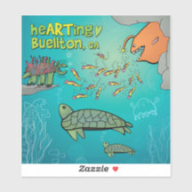 Vinyl Sticker - överraskning! - Buellton.Art