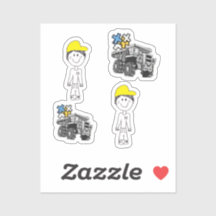 VINYL STICKER - SON+LASTBIL