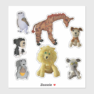 Vinyl Stickers - Djuren Klistermärken