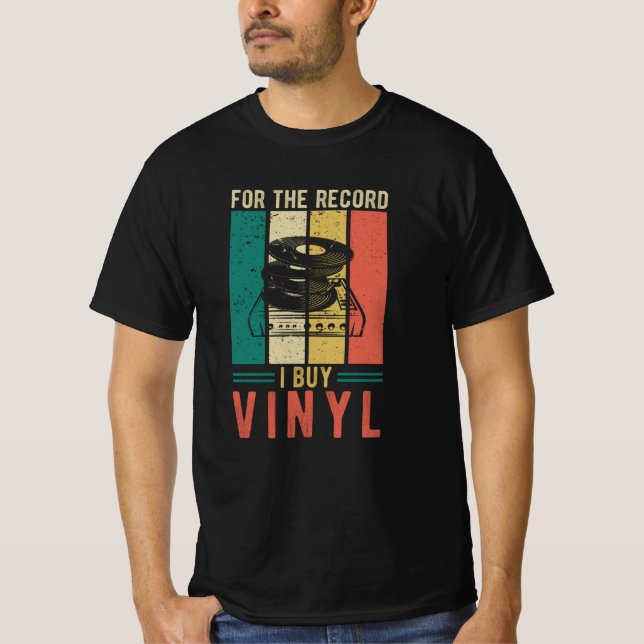 Vinyl T Shirt (Framsida)