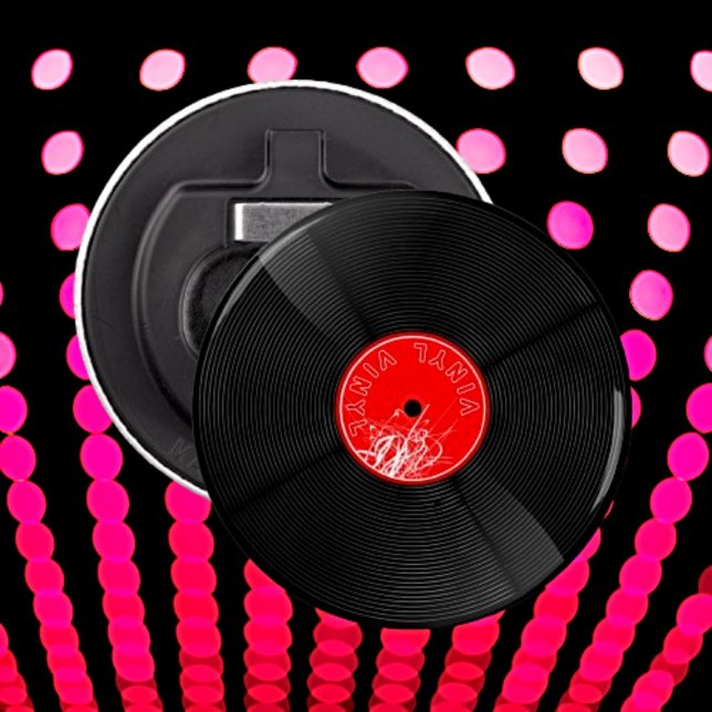 Vinyl Vibes Flaska-öppnare - Music & Nostalgia Flasköppnare (Skapare uppladdad)