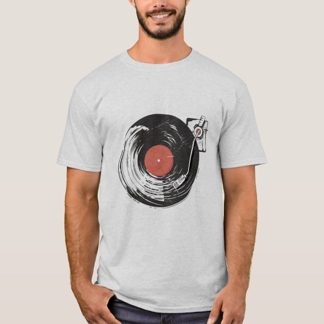 Vinyl Vibes T Shirt (Framsida)