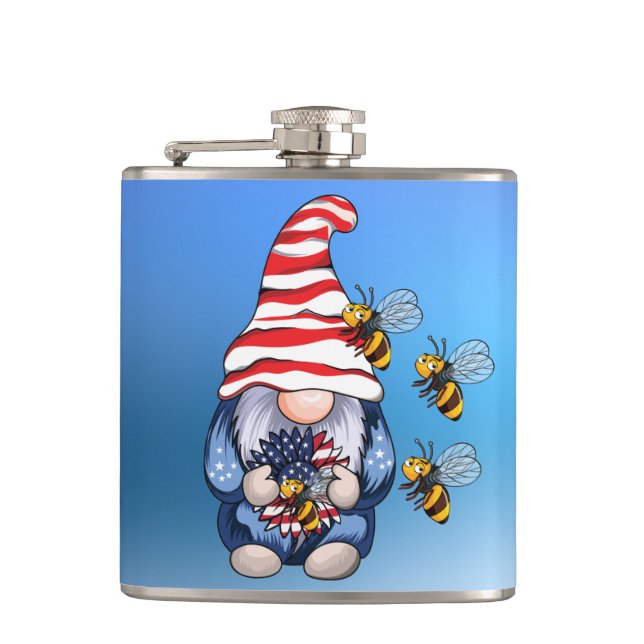 Vinyl Wrapped Flask, 6 oz. Fickplunta (Framsidan)