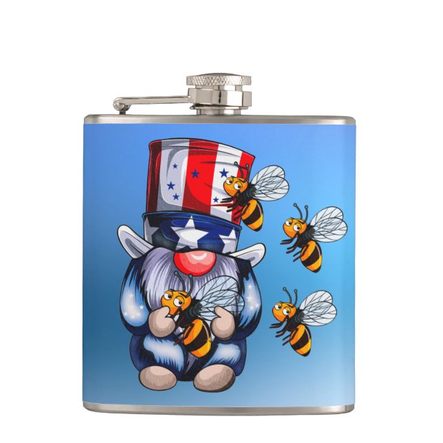 Vinyl Wrapped Flask, 6 oz. Fickplunta (Framsidan)