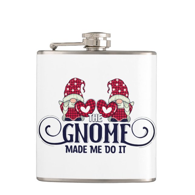 Vinyl Wrapped Flask, 6 oz. Fickplunta (Framsidan)