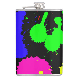 Vinyl Wrapped Flask, 8 oz. Fickplunta