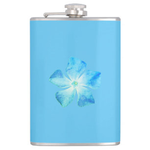 Vinyl Wrapped Flask Blask-blomman stil design Fickplunta