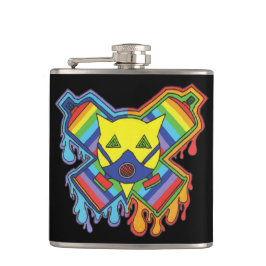 Vinyl Wrapped Flask Fickplunta