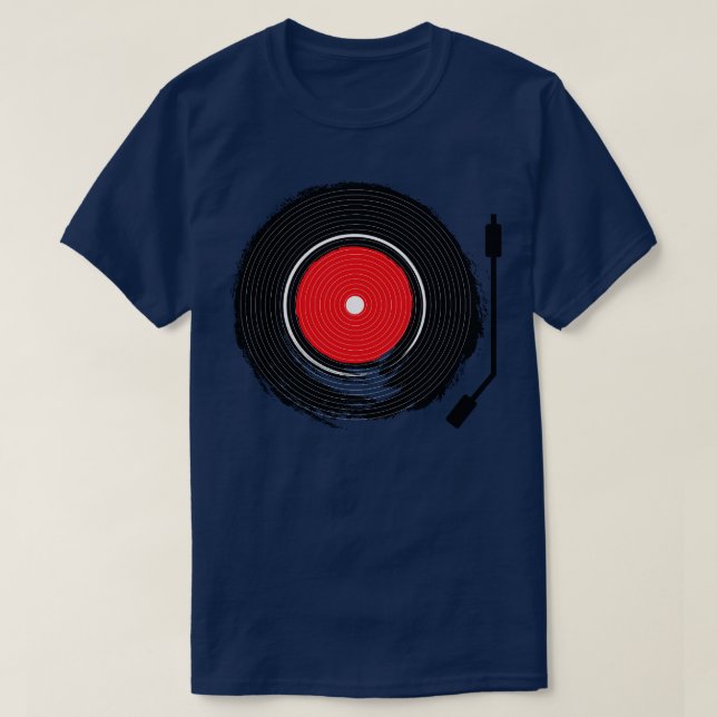 Vinylborste T Shirt (Design framsida)