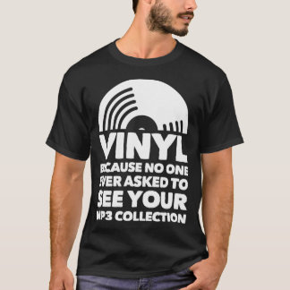 Vinyldisk för vinylvinyl-LP-post T Shirt