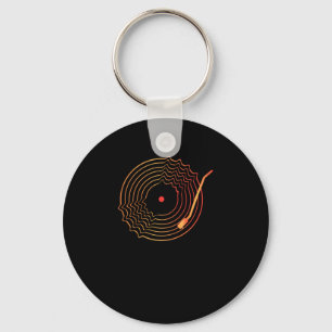 Vinyldisk LP-poster Nyckelring