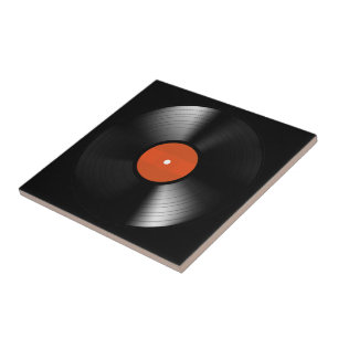 Vinyle Record Kakelplatta