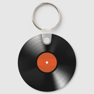 Vinyle Record Nyckelring