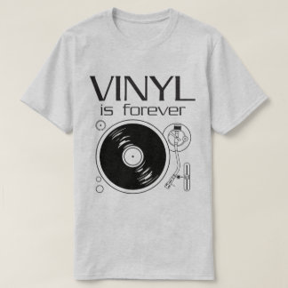 Vinylen är för evigt t shirt