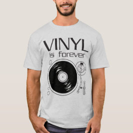 Vinylen är för evigt t shirt