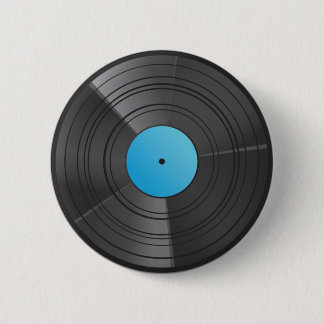 Vinylen knäppas blått knapp
