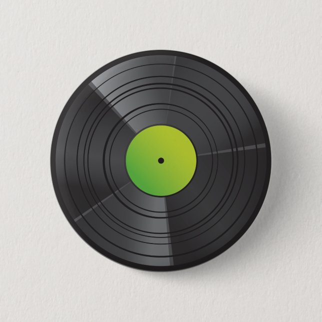 Vinylen knäppas limefrukt knapp (Framsida)