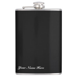 Vinylen slogg in ditt namn här skräddarsy flaskan fickplunta