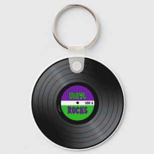 Vinylen vaggar LP Nyckelring