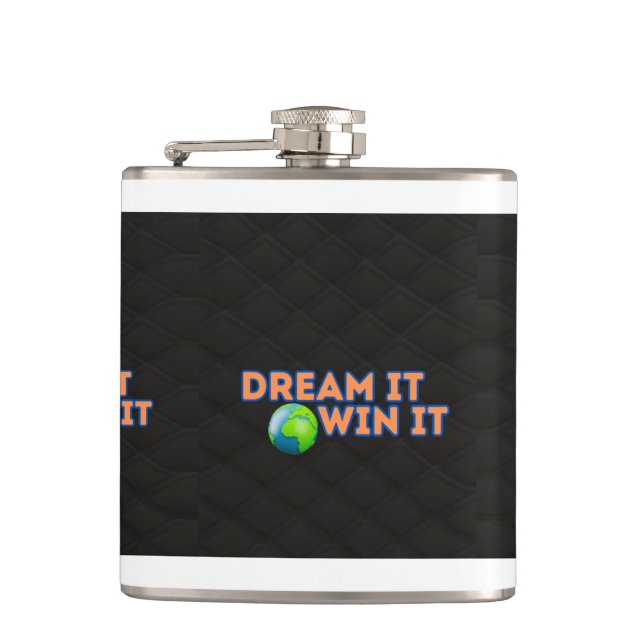 Vinylformgivning för unik och snyggt fickplunta (Framsidan)