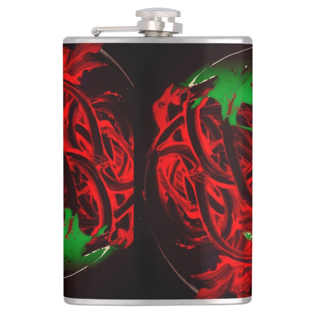 Vinylförpackad kolv fickplunta (Framsidan)