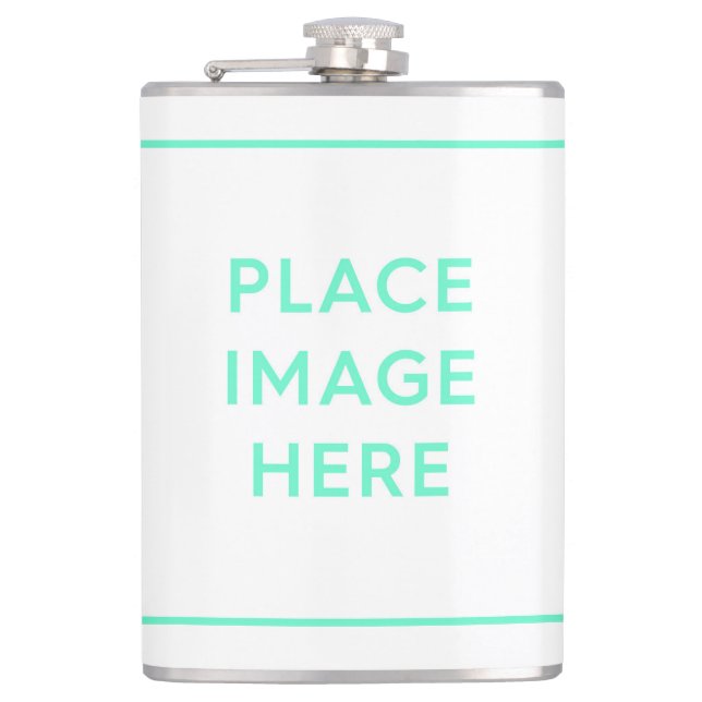 Vinylförpackad kolv fickplunta (Framsidan)