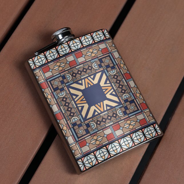Vinylförpackad kolv fickplunta (flask)