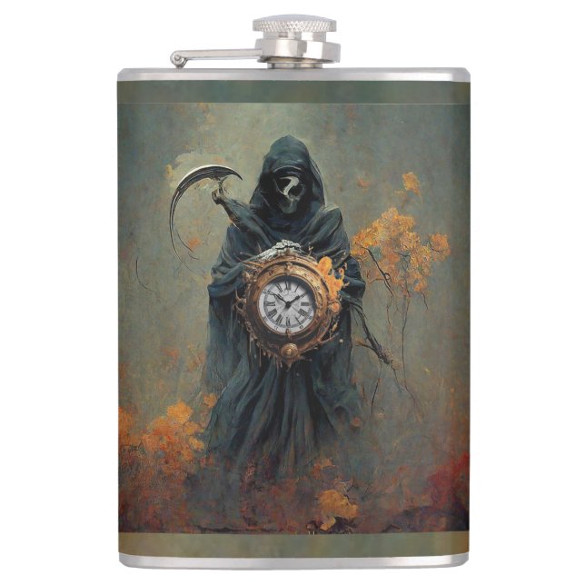 Vinylförpackad kolv fickplunta (Framsidan)