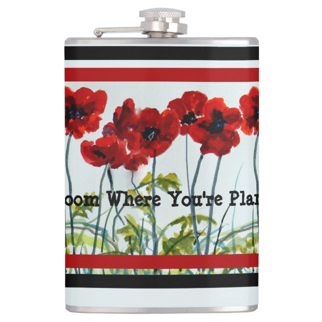 Vinylförpackad kolv fickplunta (Framsidan)