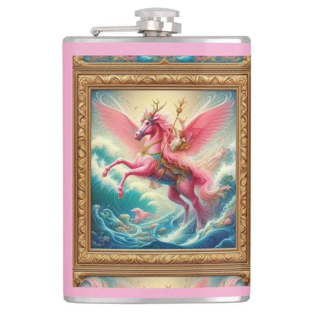 Vinylförpackad kolv fickplunta (Framsidan)