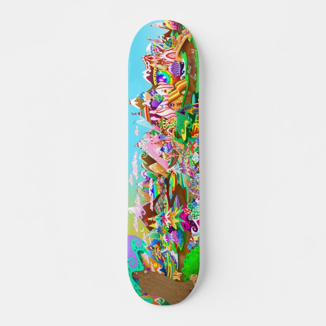 Vinylgodis Skateboard "för LAND" (Framsida)