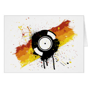 Vinylgrafitti Hälsningskort