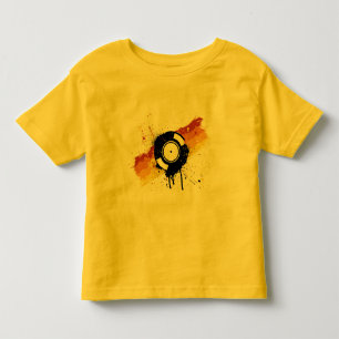 Vinylgrafitti - rekord- DJing DJs diskjockey för Tee