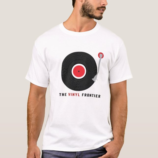 Vinylgränsmanar T-tröja Tee Shirt (Framsida)