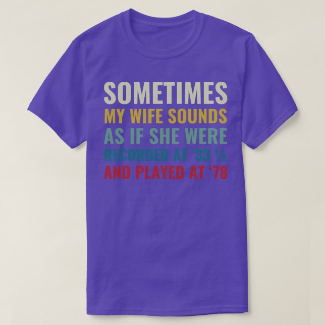 Vinyljournaler i Älskare Make T Shirt (Design framsida)