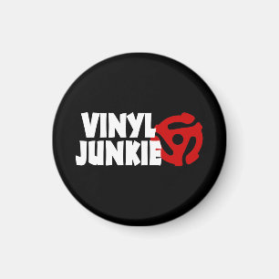 VinylJunkie Magnet
