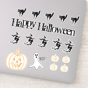 Vinylklistermärke - Halloween tema 1 Klistermärken