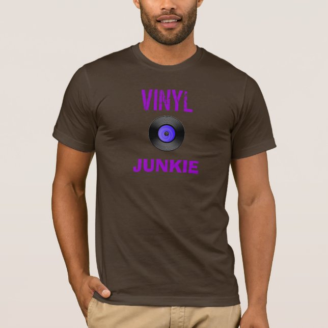 Vinylknarkare Tee (Framsida)