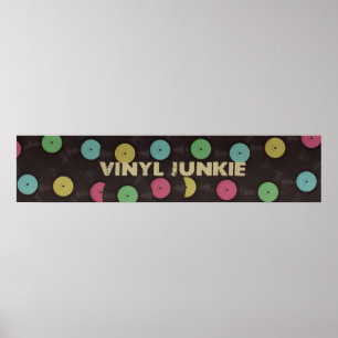 Vinylknarkareaffisch Poster